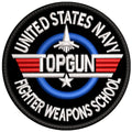 Parche Bordado TOP GUN