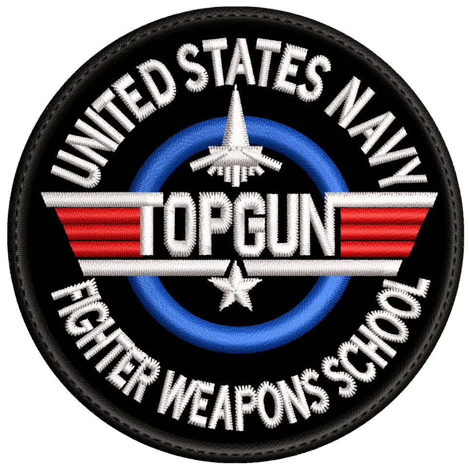 Parche Bordado TOP GUN