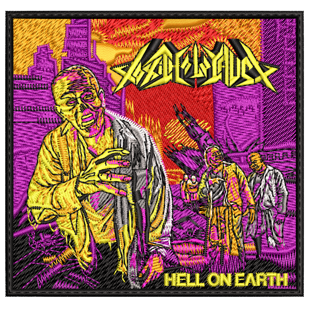 Parche Bordado TOXIC HOLOCAUST Trash Metal