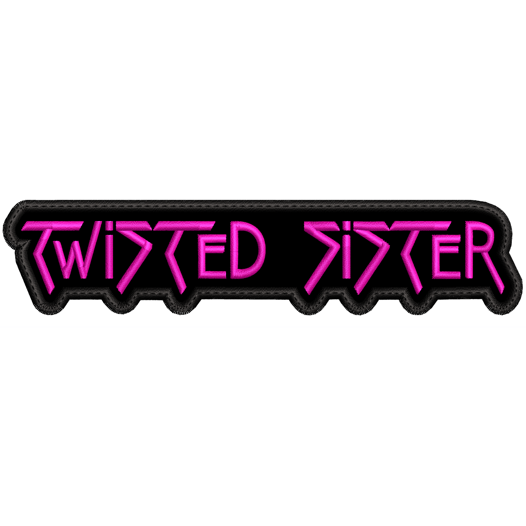Parche Bordado TWISTED SISTER Rock