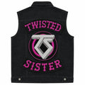 Chaleco de Mezclilla más Espaldera TWISTED SISTER Rock