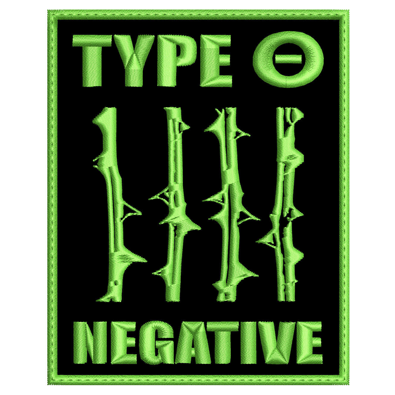 Parche Bordado TYPE O NEGATIVE Metal