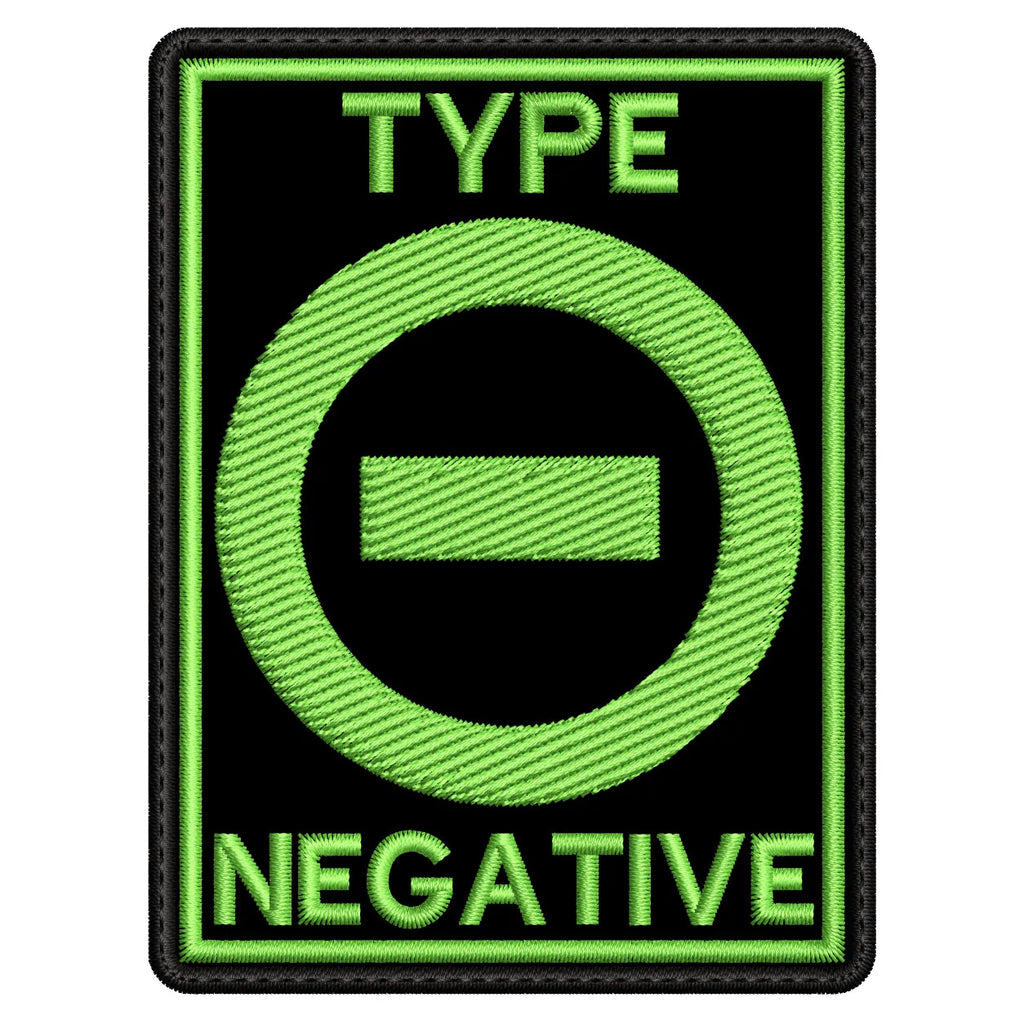 Parche Bordado TYPE O NEGATIVE Metal