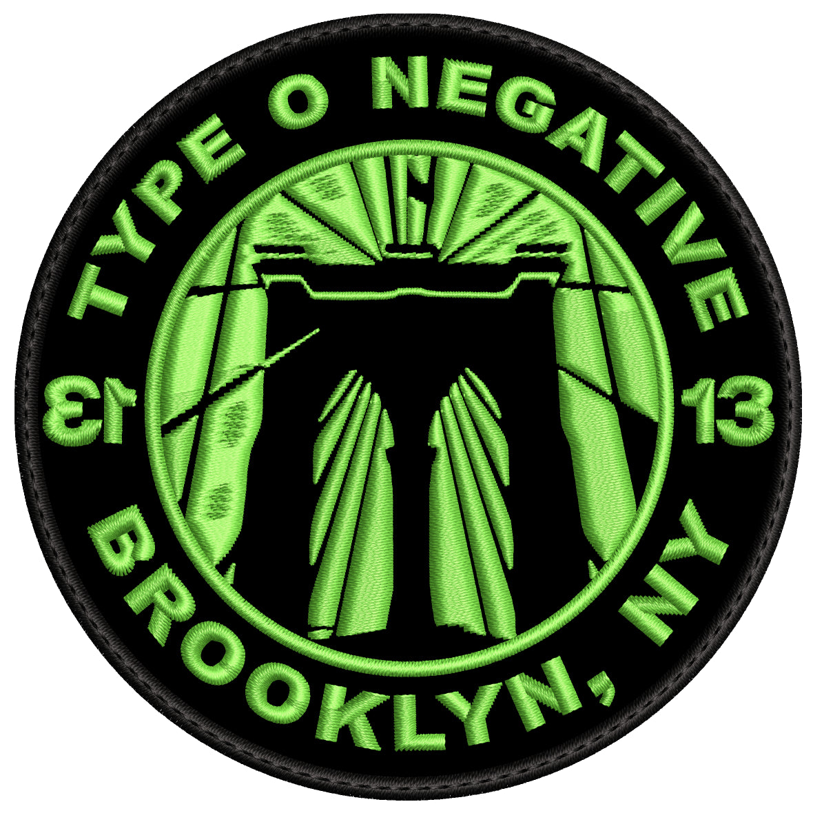 Parche Bordado TYPE O NEGATIVE Metal