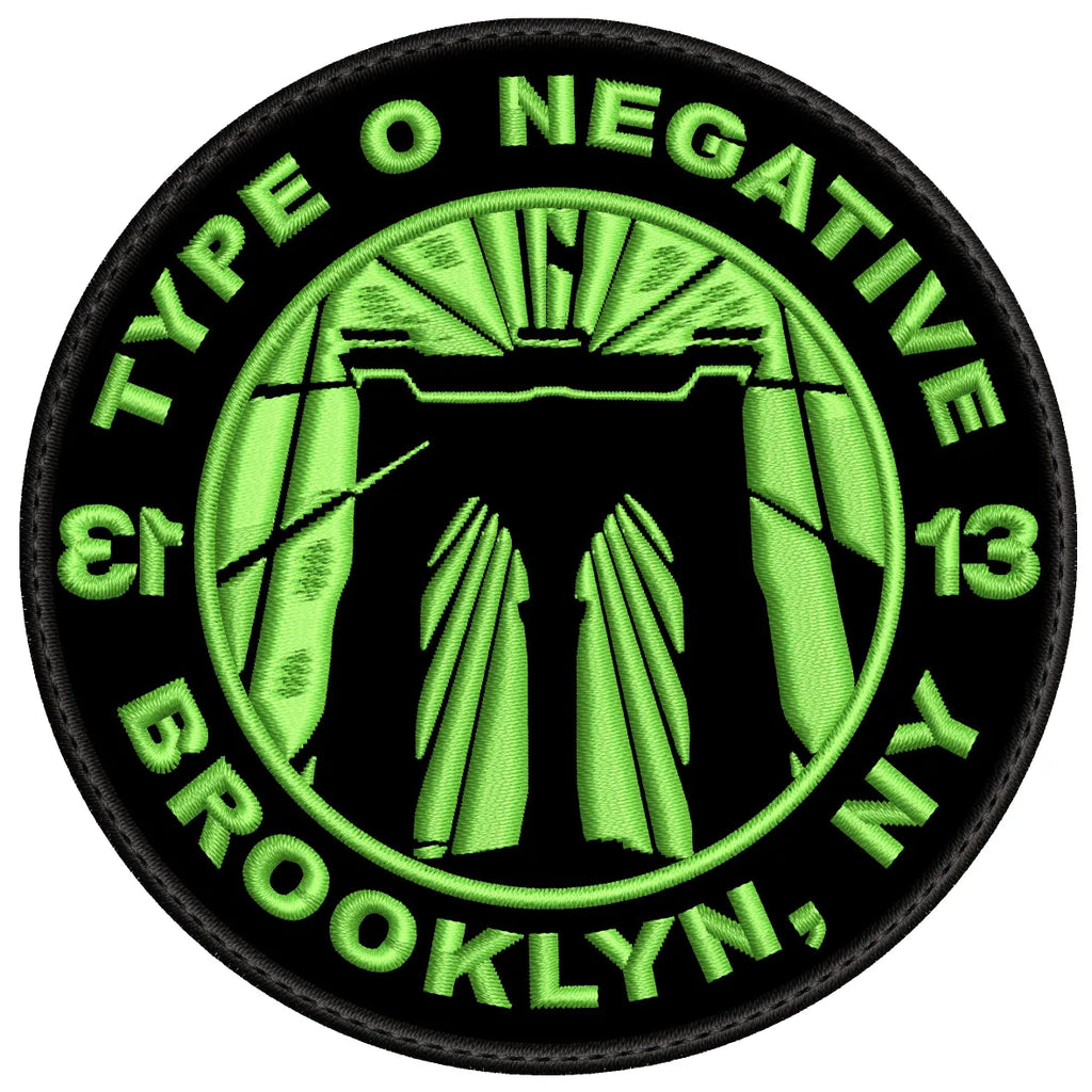 Parche Bordado TYPE O NEGATIVE Metal