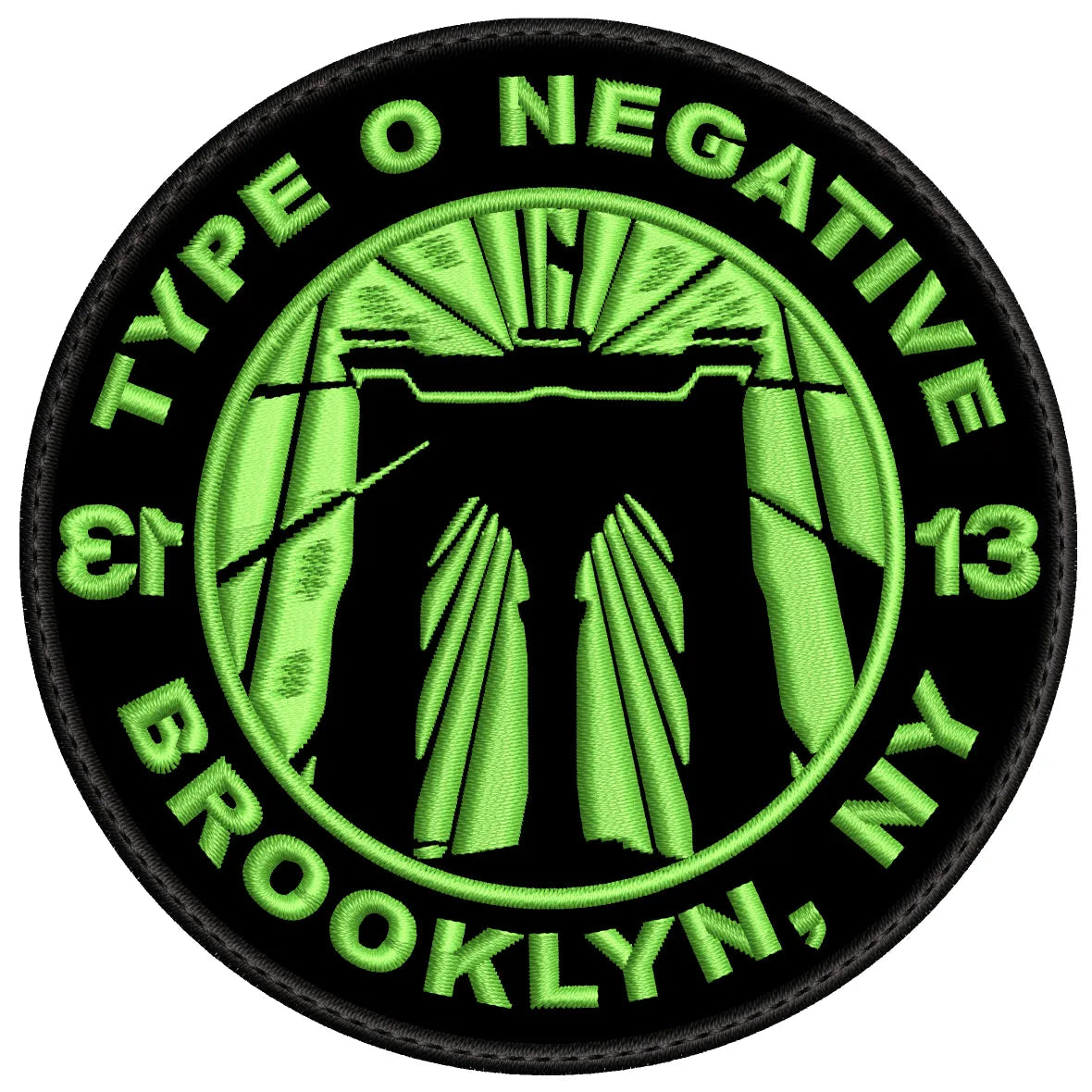 Parche Bordado TYPE O NEGATIVE Metal