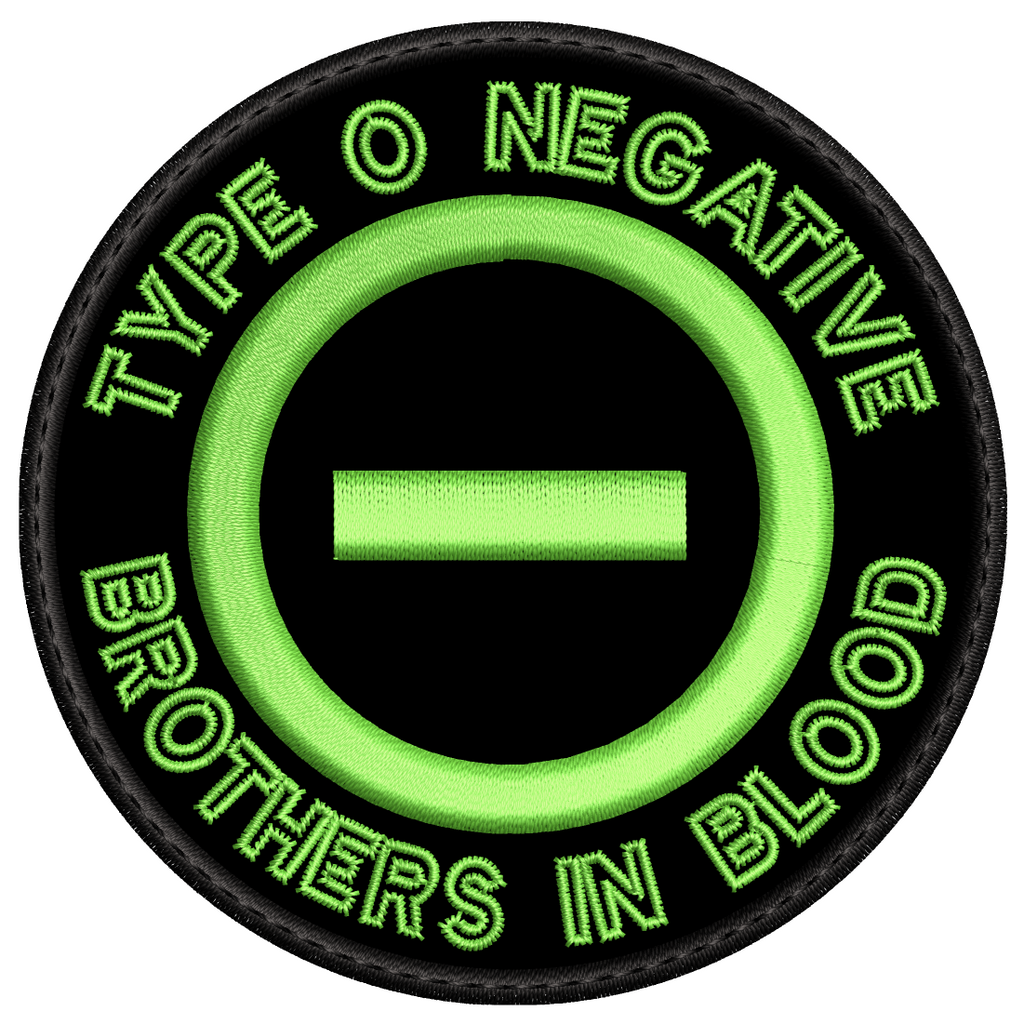Parche Bordado TYPE O NEGATIVE Metal