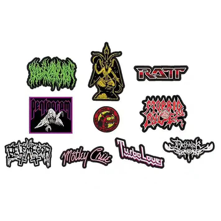 Pack 10 Parches Bordados BLACKPATCHES-The Demon Queen