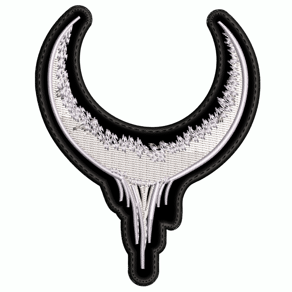 Parche Bordado UADA Black Metal