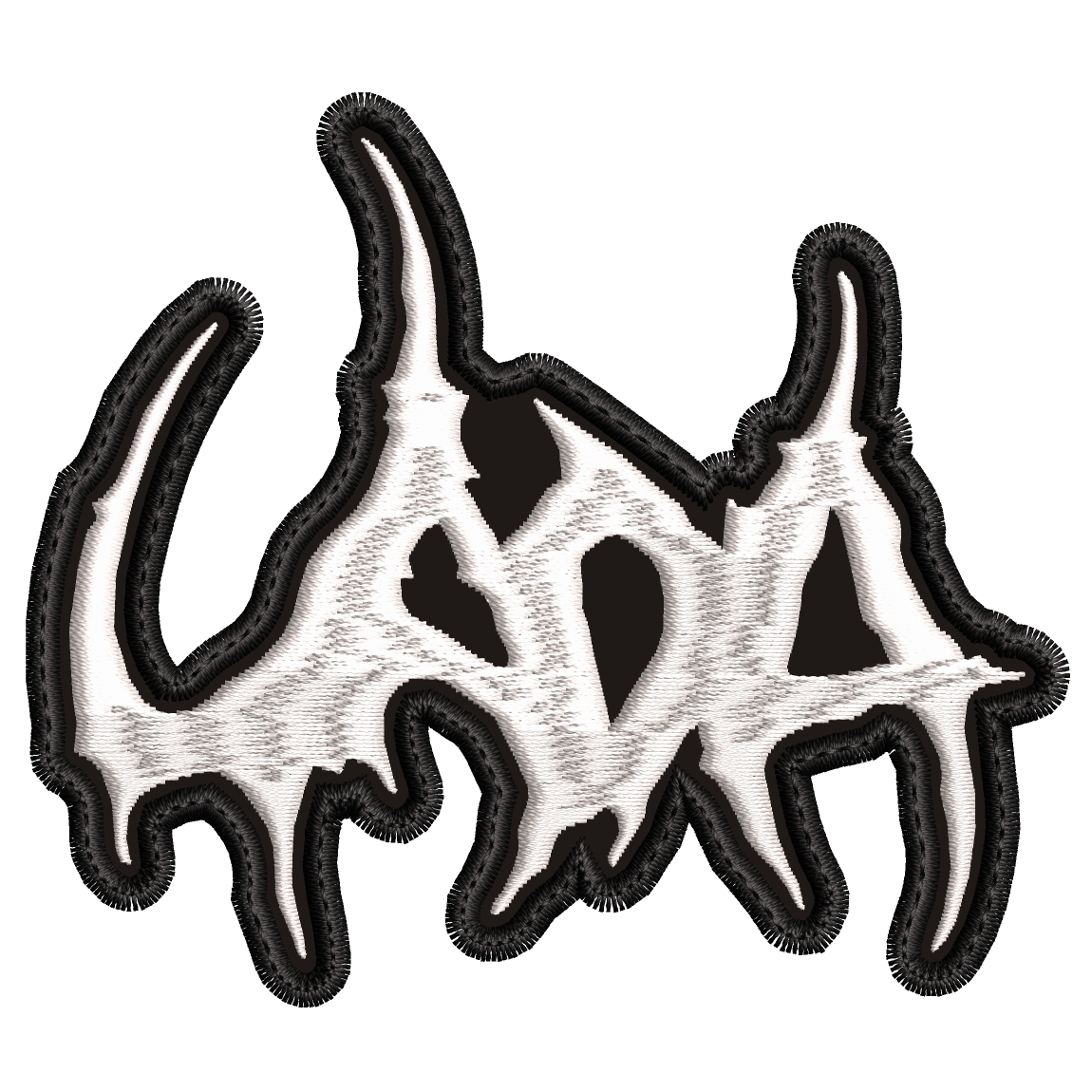 Parche Bordado UADA Black Metal