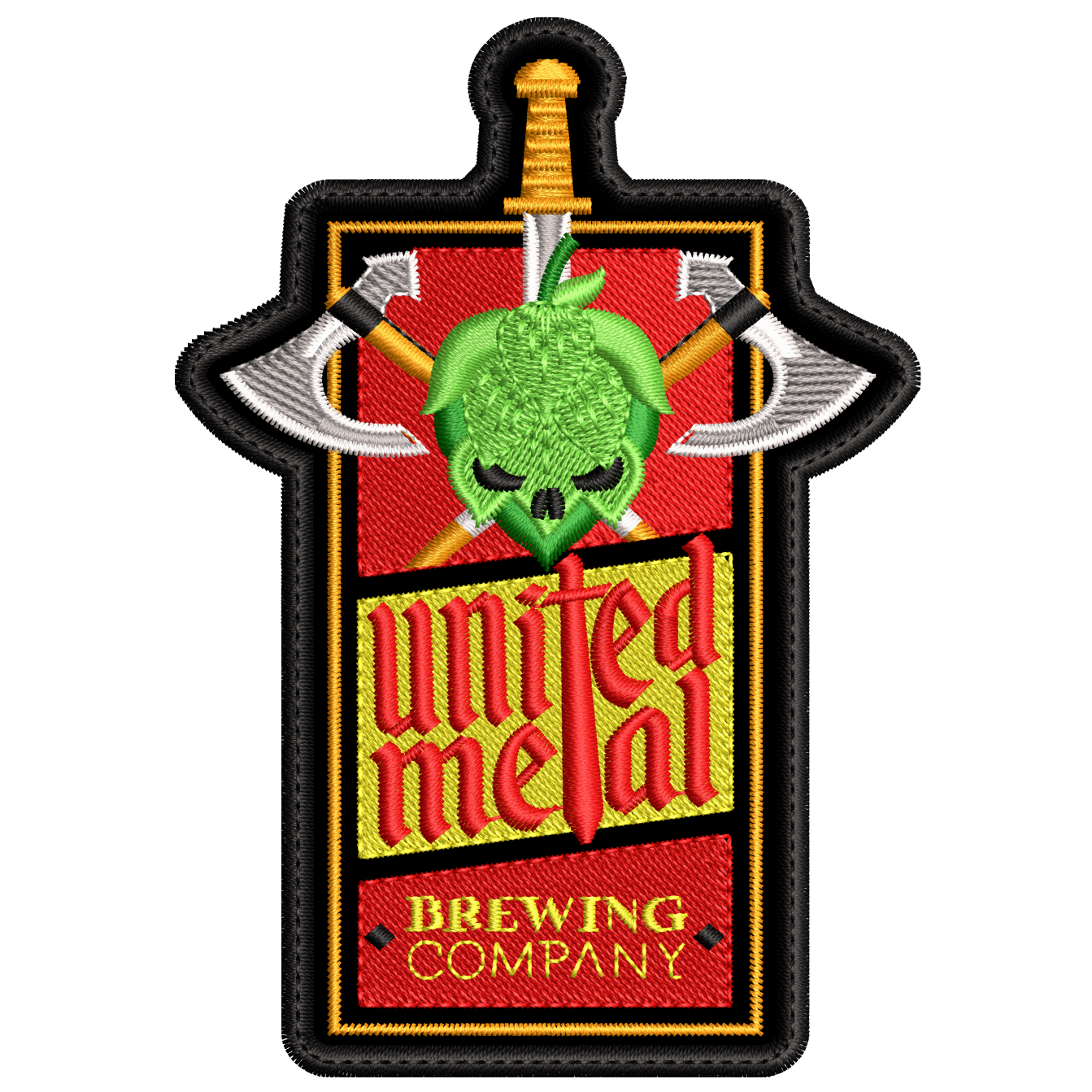 Parche Bordado UNITED METAL BEER