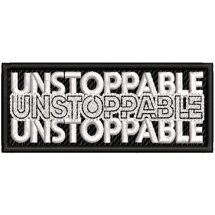 Parche Bordado UNSTOPPABLE