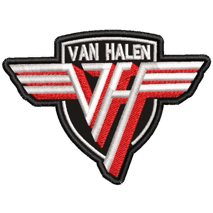 Parche Bordado Mini VAN HALEN Rock