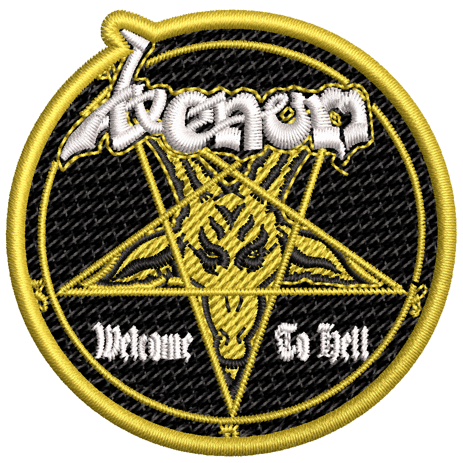 Parche Bordado Mini VENOM Heavy Metal