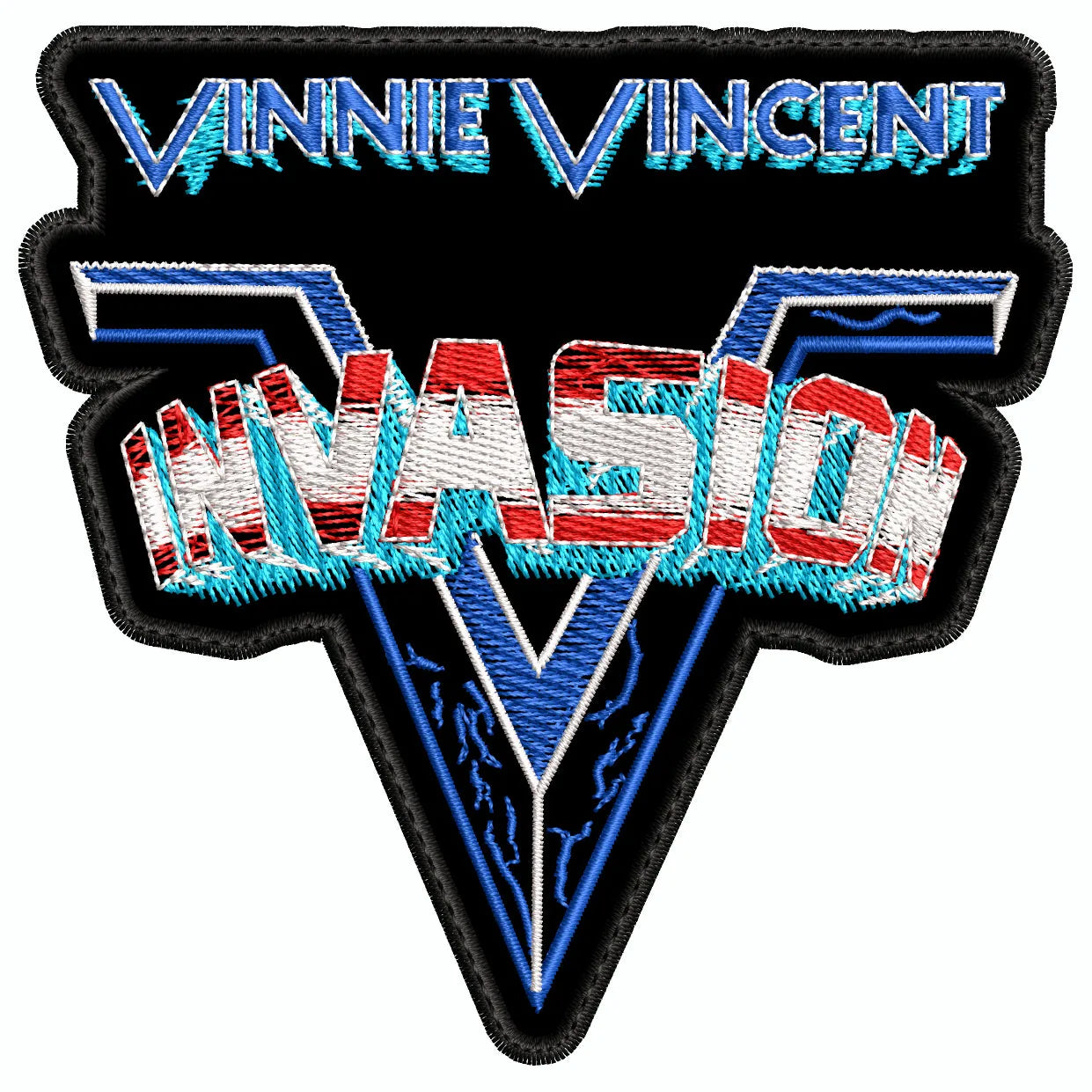 Parche Bordado VINNIE VINCENT Glam Metal