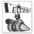 Parche Bordado VOIVOD Thrash Metal