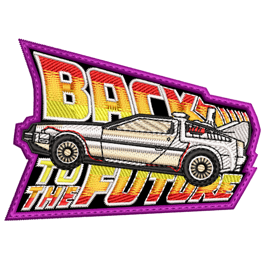 Parche Bordado VOLVER AL FUTURO