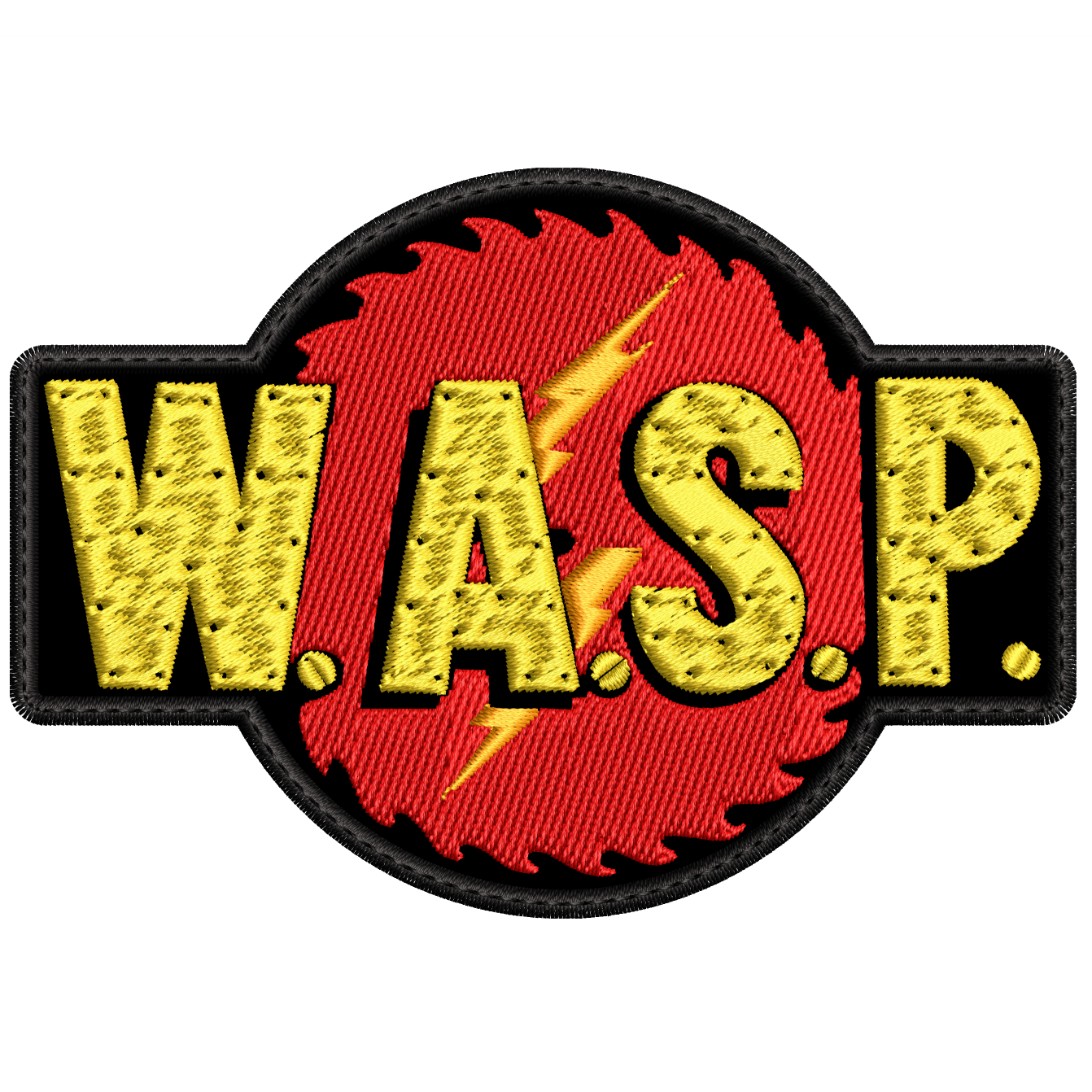 Parche Bordado W.A.S.P. Heavy Metal