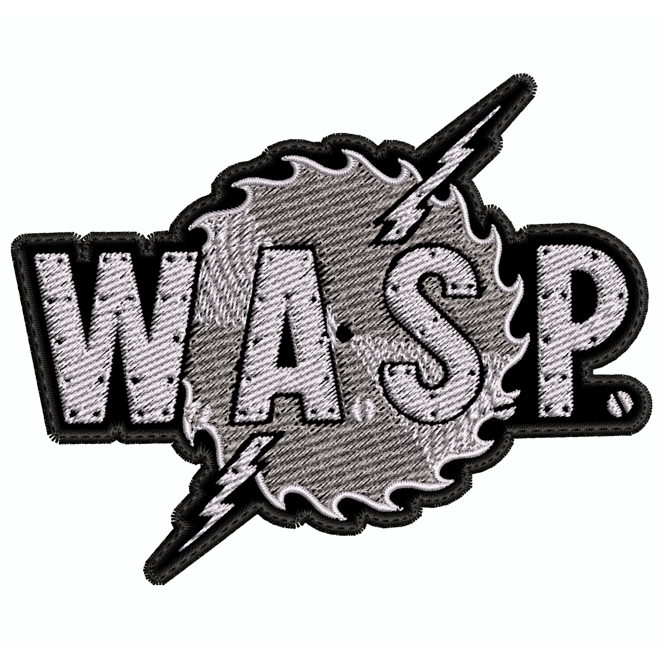 Parche Bordado W.A.S.P. Heavy Metal