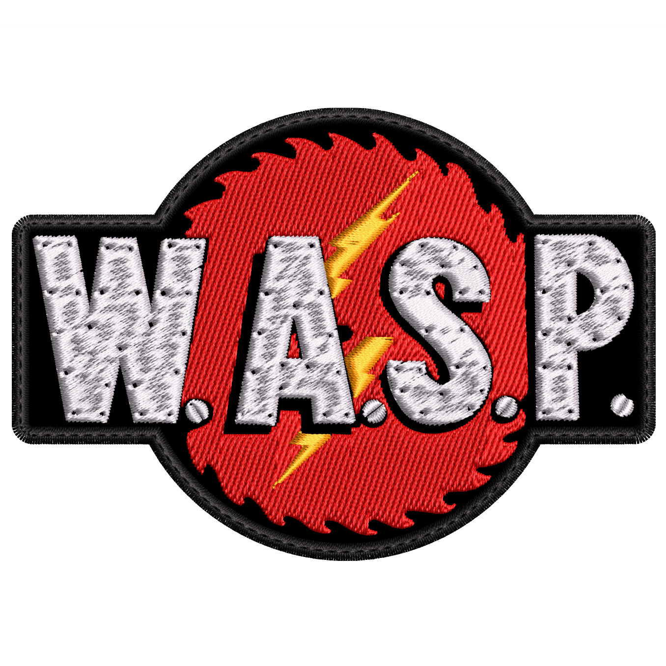 Parche Bordado W.A.S.P. Heavy Metal