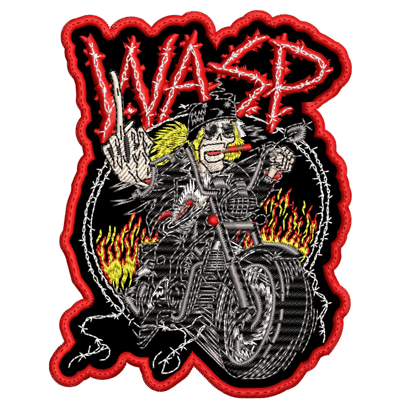 Parche Bordado W.A.S.P. Heavy Metal