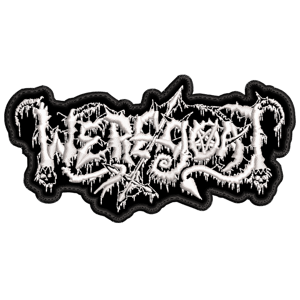 Parche Bordado WEREGOAT Black/Death Metal