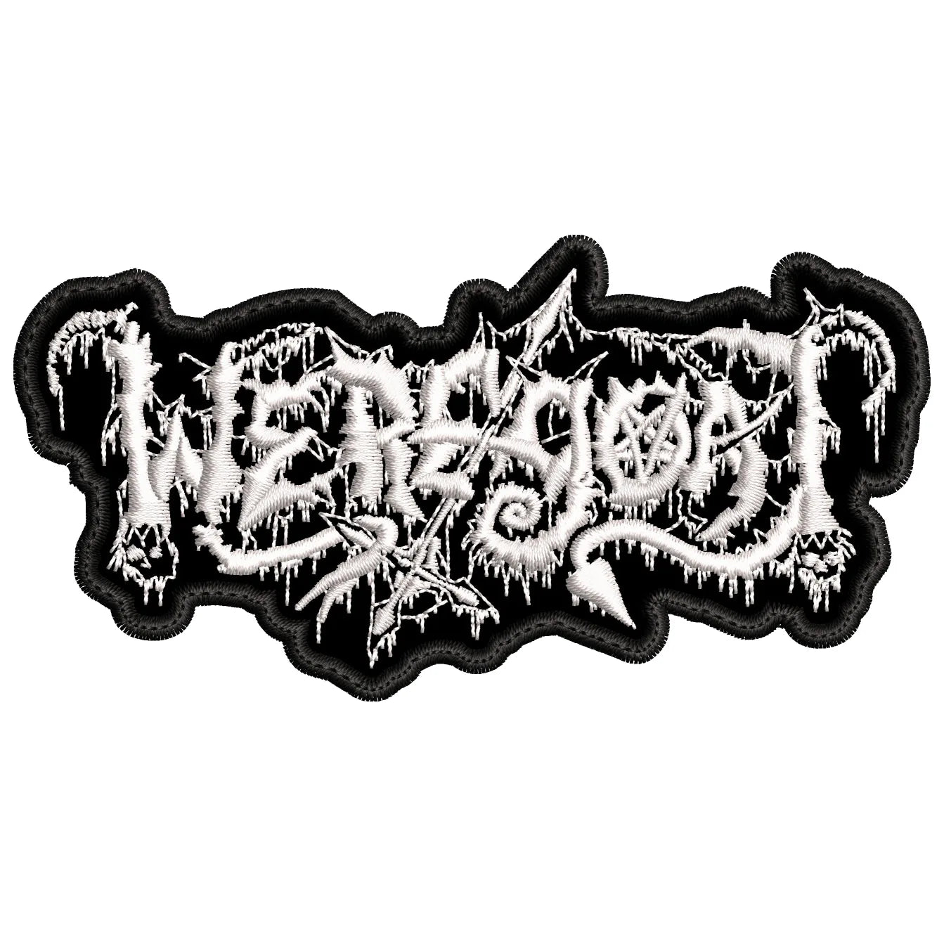 Parche Bordado WEREGOAT Black/Death Metal