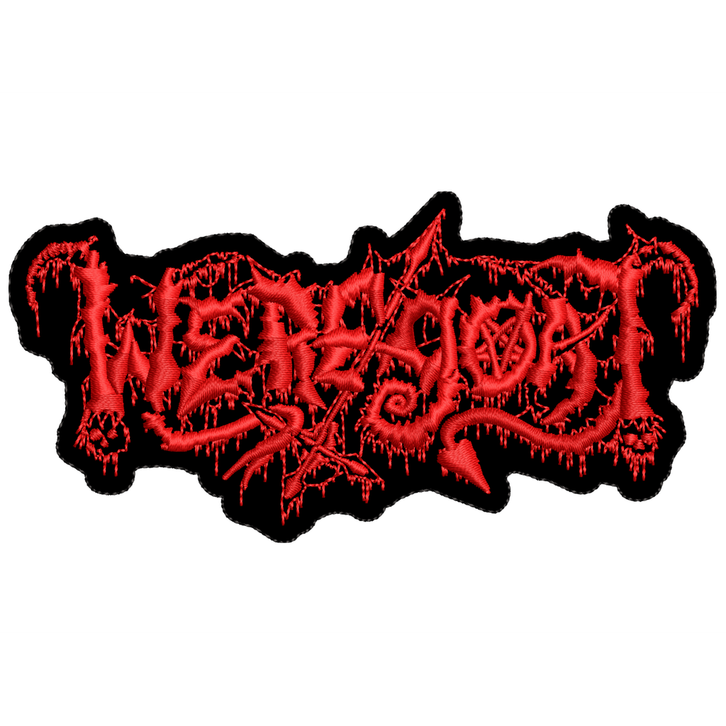 Parche Bordado WEREGOAT Black/Death Metal