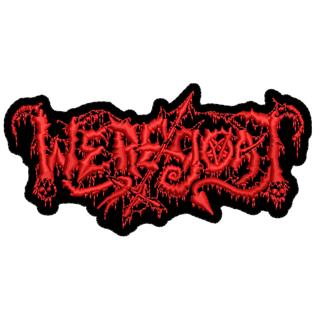 Parche Bordado WEREGOAT Black/Death Metal
