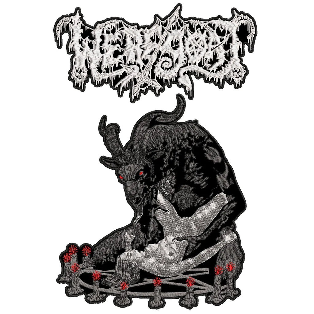 Espaldera Bordada WEREGOAT Black/Death Metal