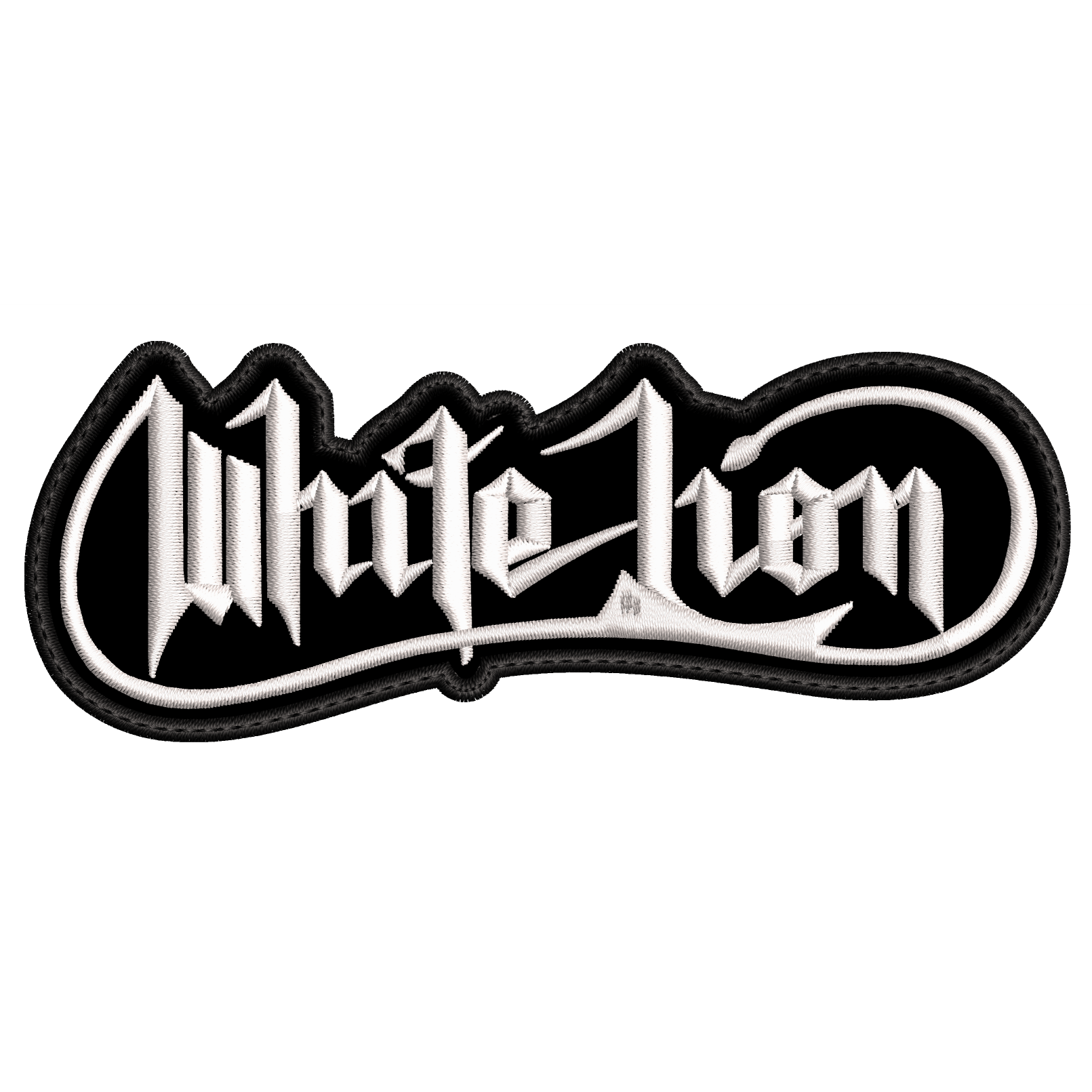 Parche Bordado WHITE LION Glam Metal