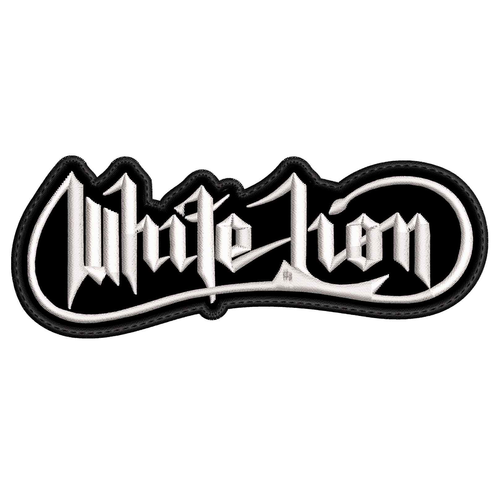 Parche Bordado WHITE LION Glam Metal