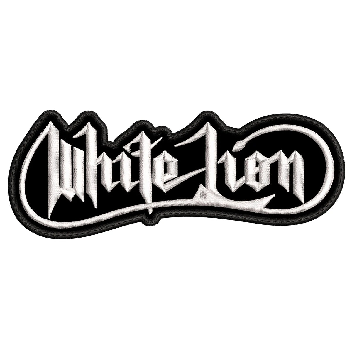 Parche Bordado WHITE LION Glam Metal