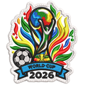 Parche Bordado WORLD CUP 2026