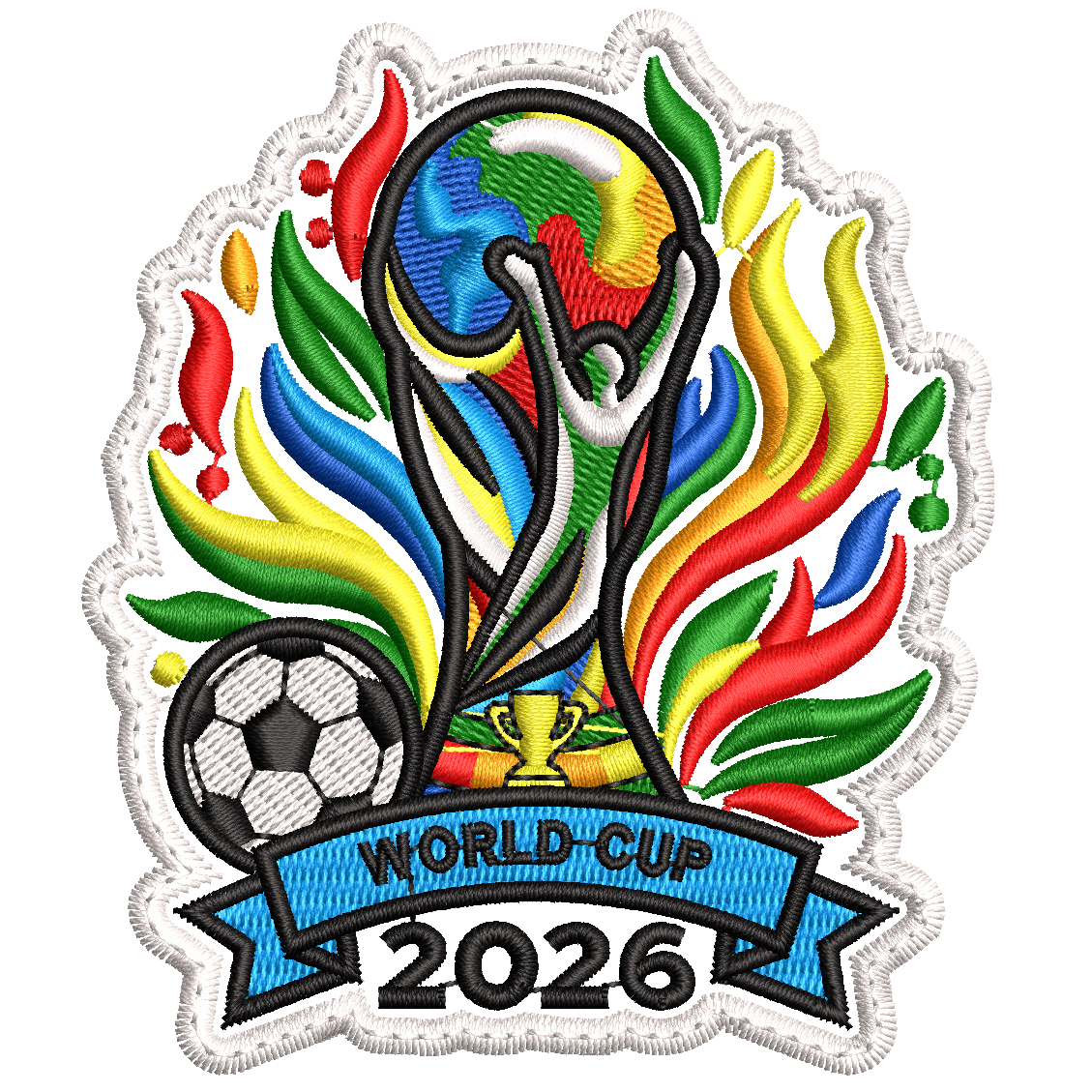 Parche Bordado WORLD CUP 2026