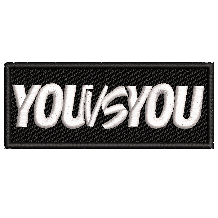 Parche Bordado YOU VS YOU
