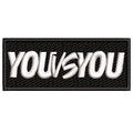 Parche Bordado YOU VS YOU