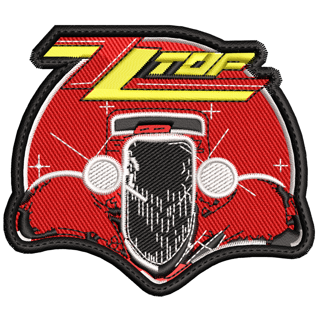 Parche Bordado ZZ TOP Rock