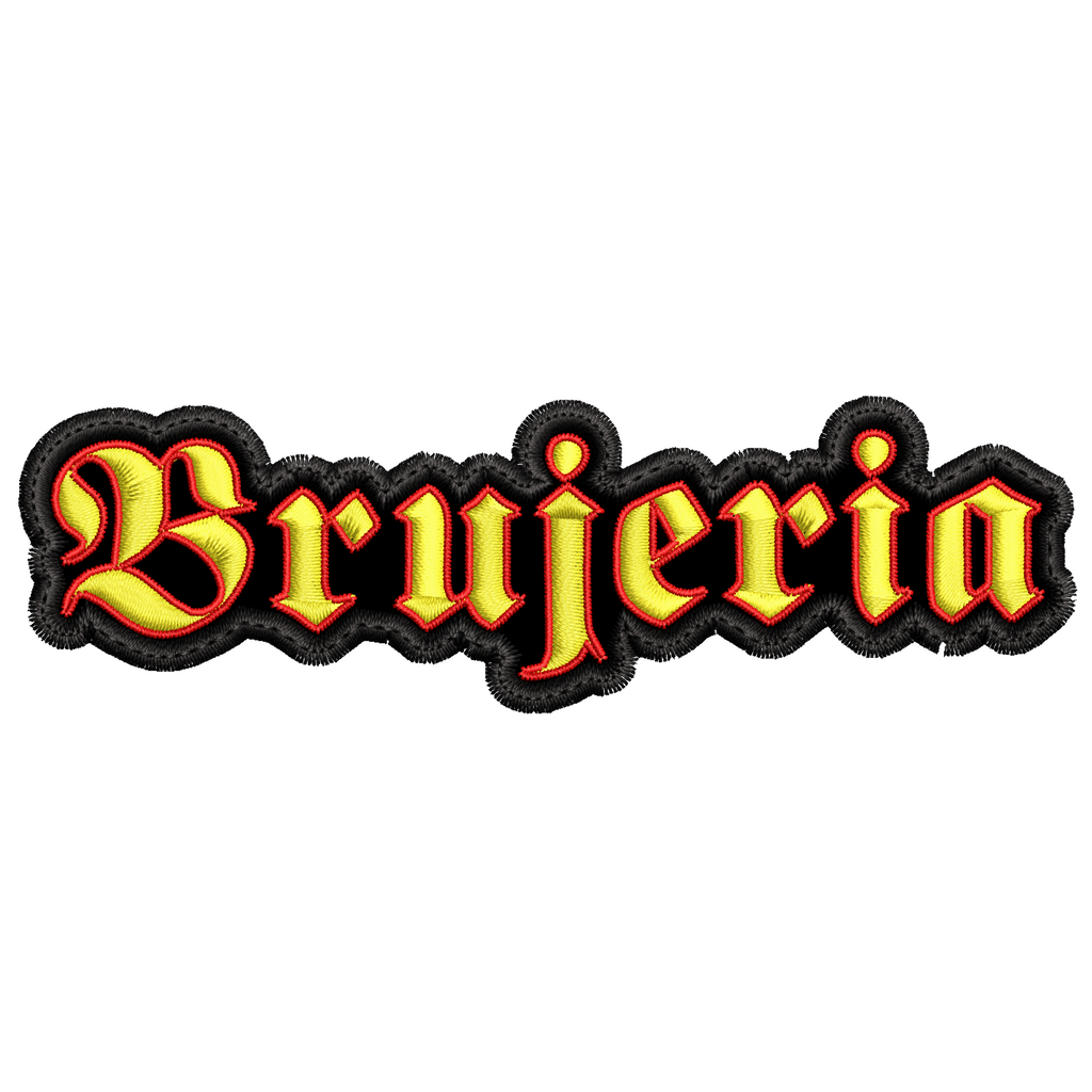 Parche Bordado BRUJERIA Death Metal