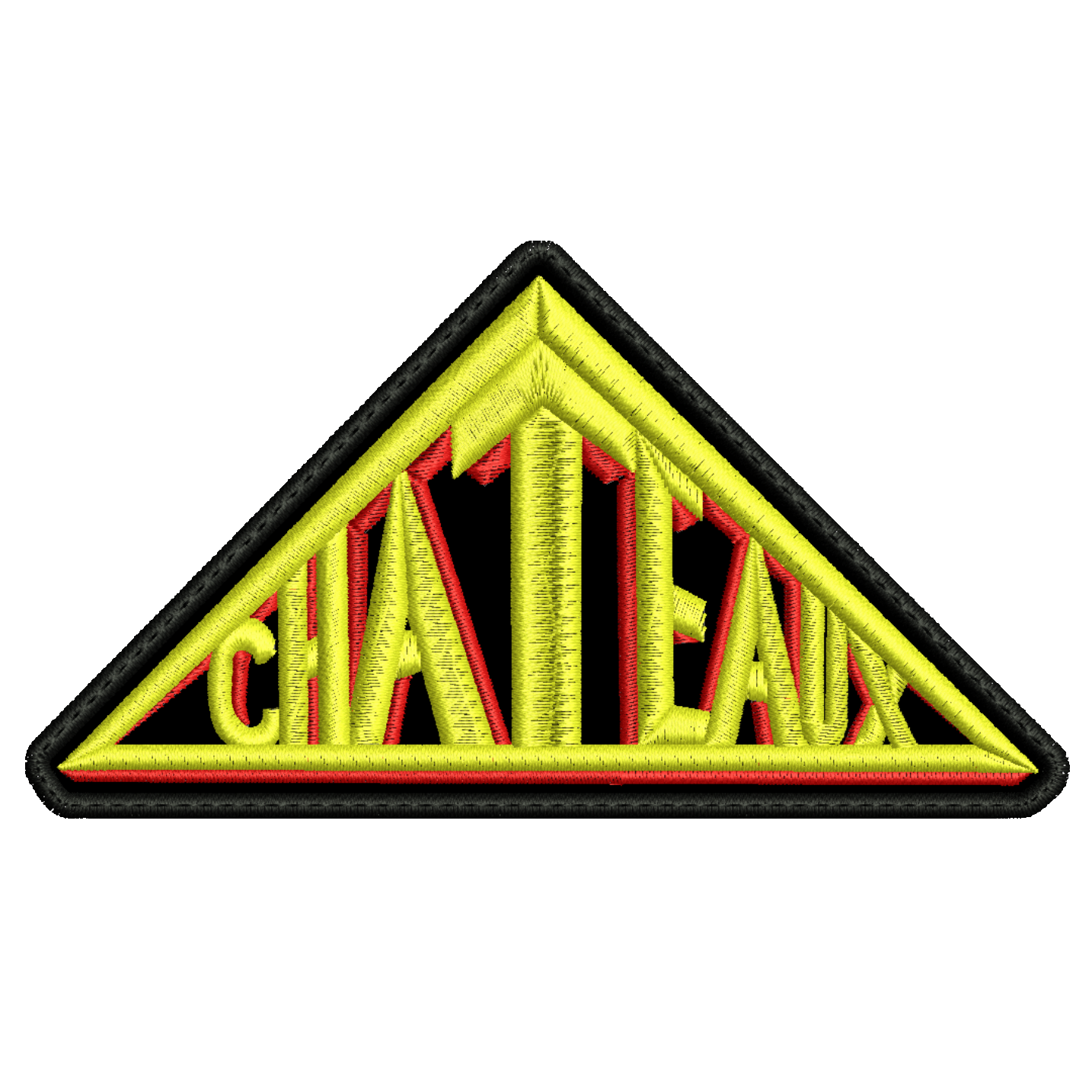 Parche Bordado CHATEAUX Metal
