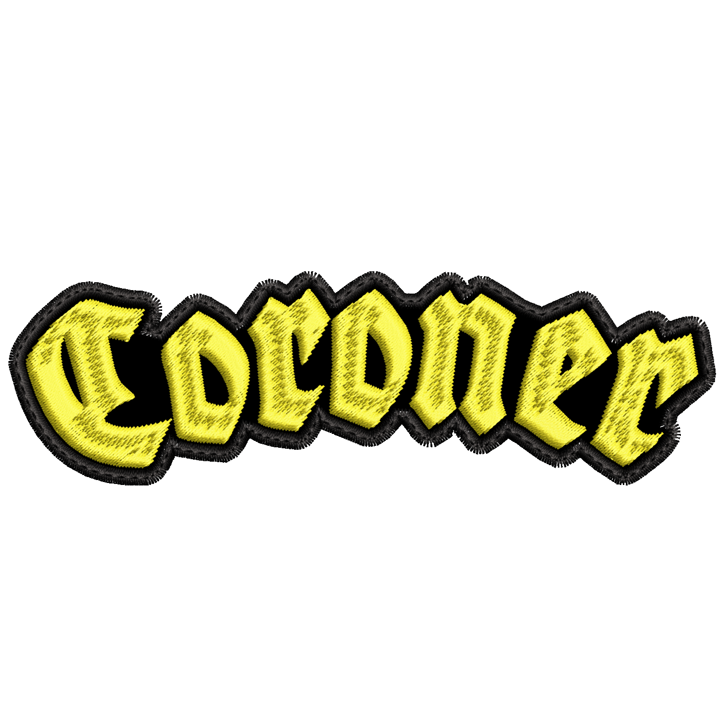 Parche Bordado CORONER Thrash Metal