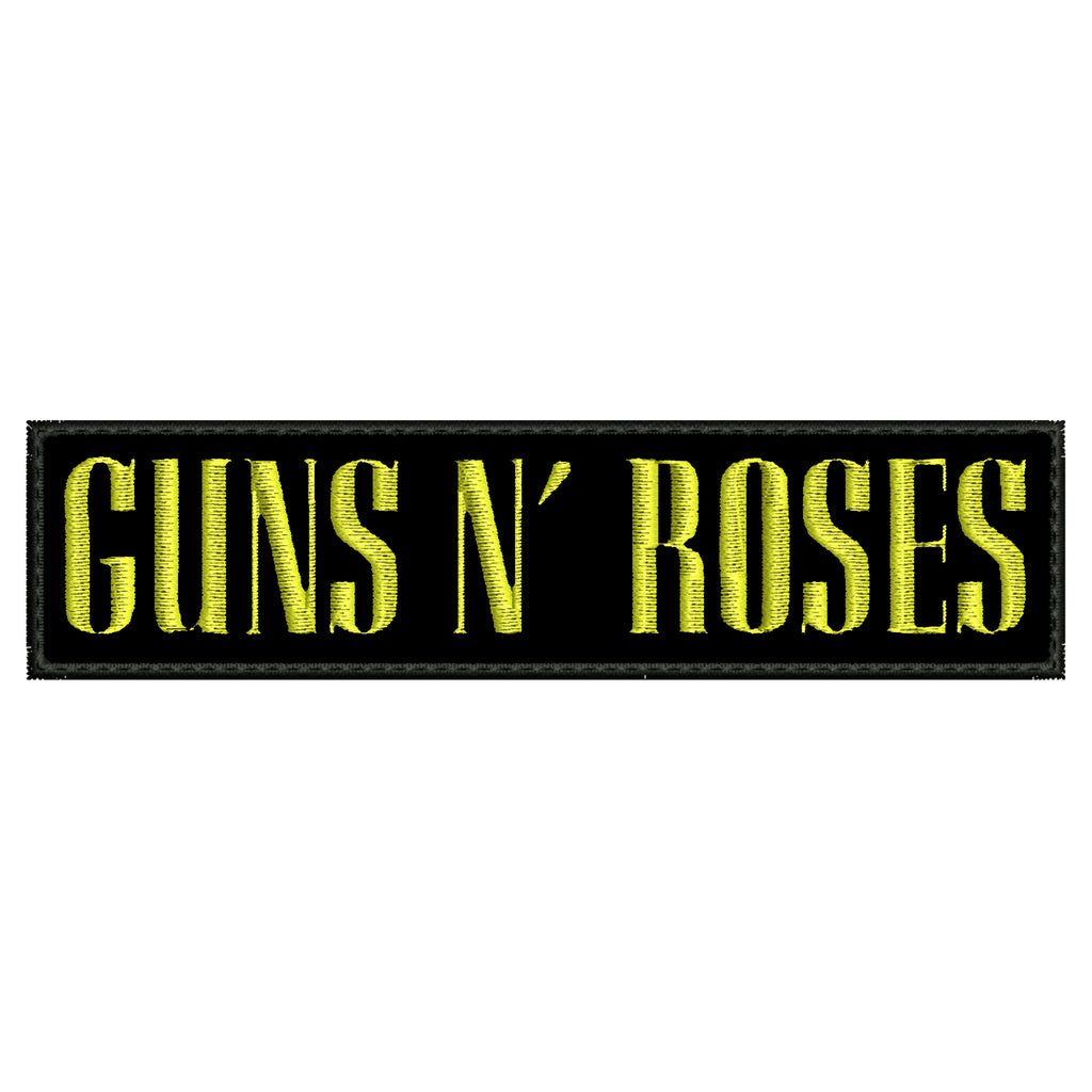 Parche Bordado Mini GUNS N ROSES Hard Rock