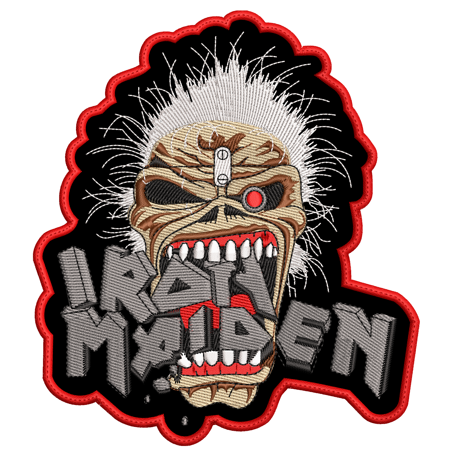 Parche Bordado IRON MAIDEN Heavy Metal