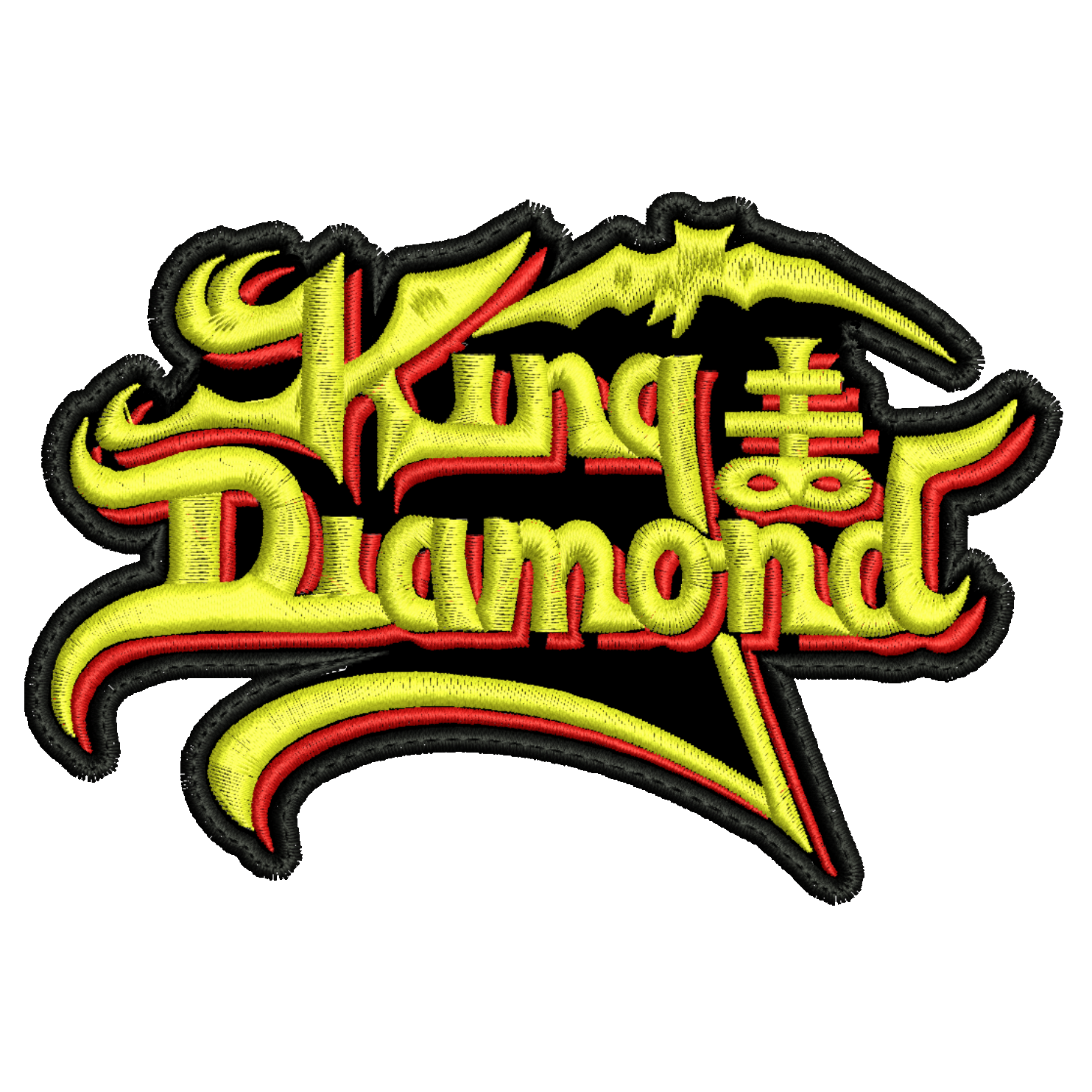 Parche Bordado KING DIAMOND Heavy Metal
