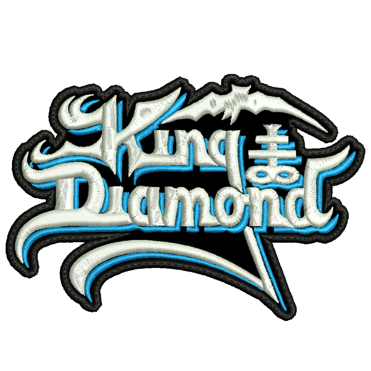 Parche Bordado KING DIAMOND Heavy Metal