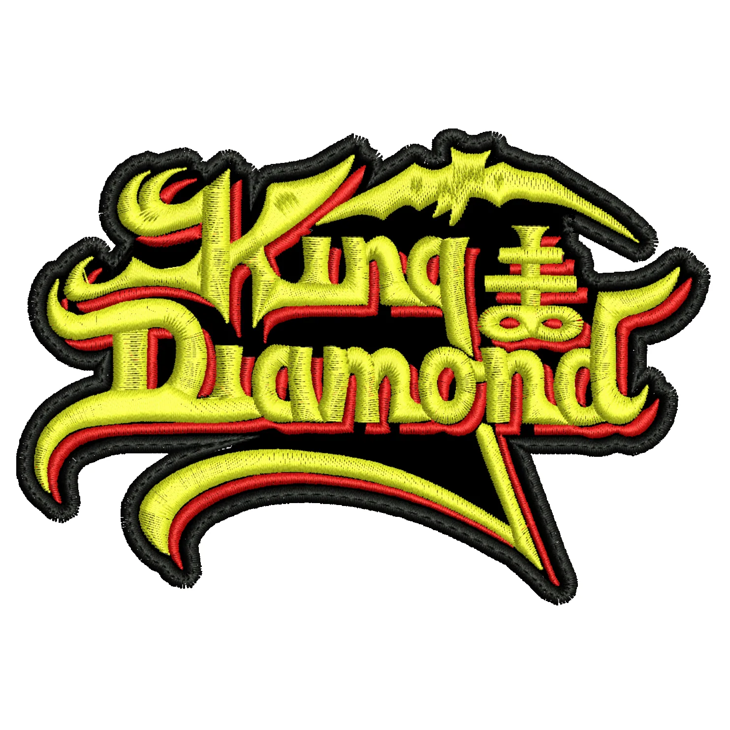 Parche Bordado KING DIAMOND Heavy Metal