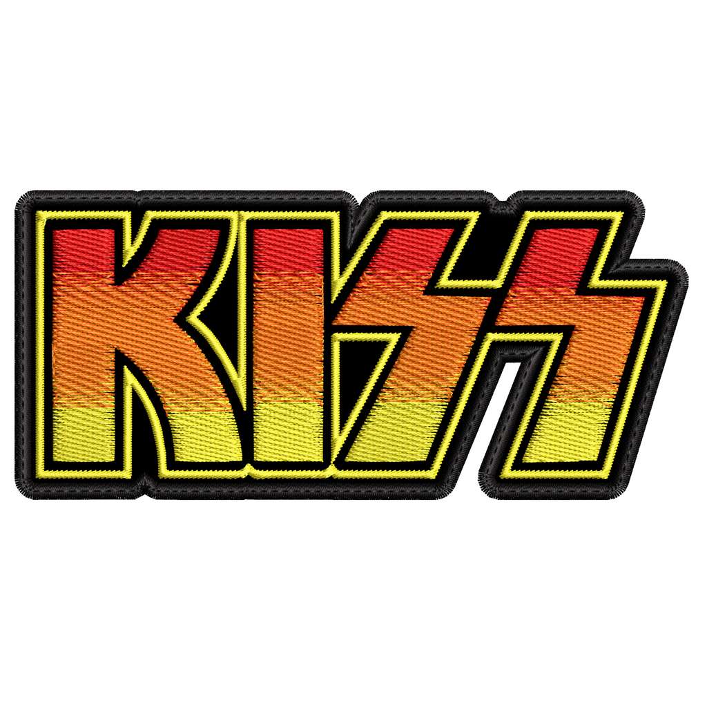 Parche Bordado KISS Hard Rock