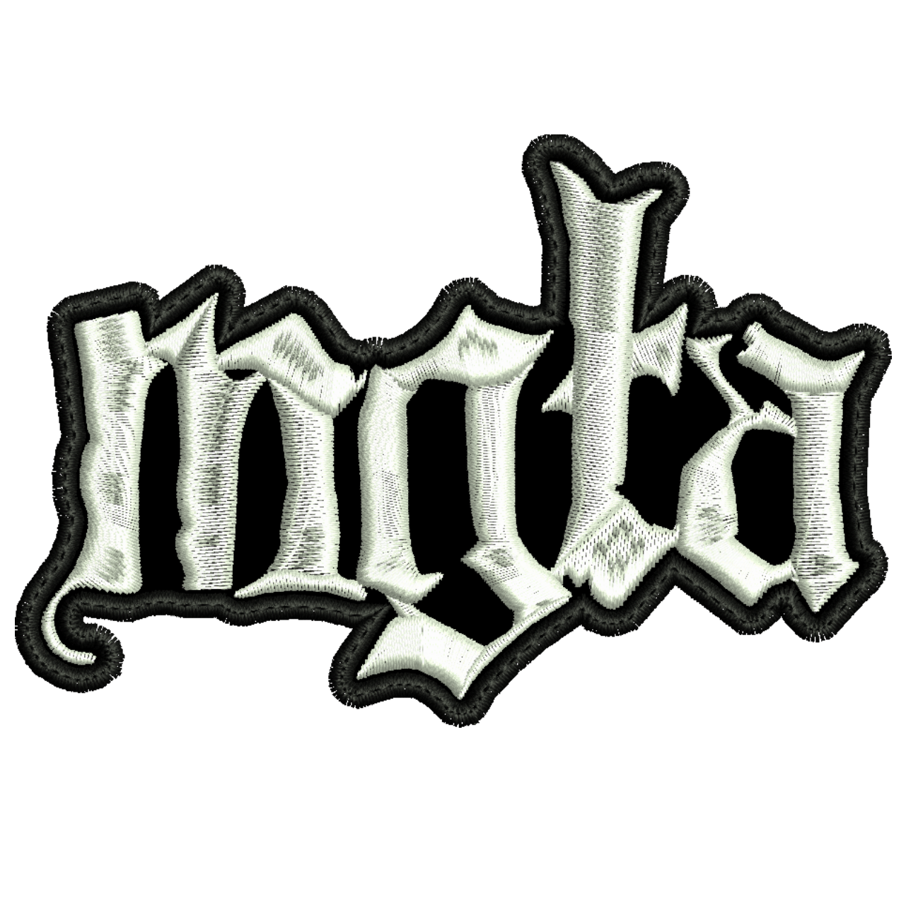 Parche Bordado MGTA Black Metal