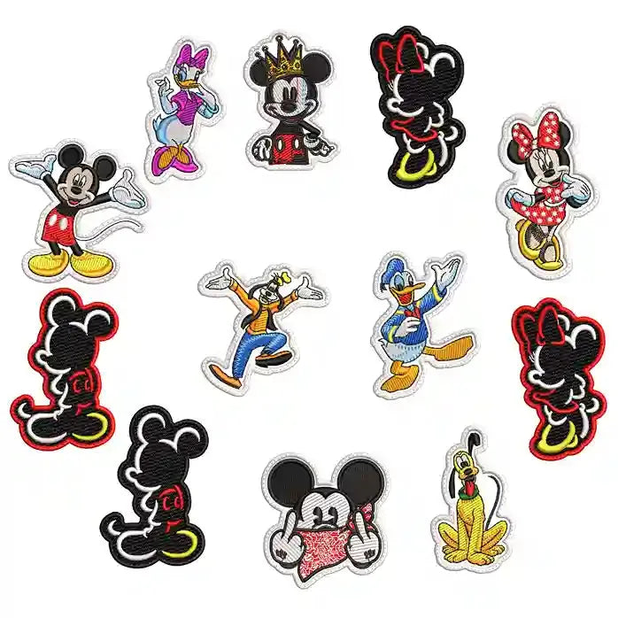 Pack Parches Bordados MICKEY MOUSE