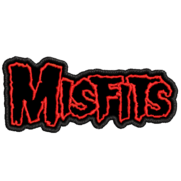 Parche Bordado MISFITS Horror Punk